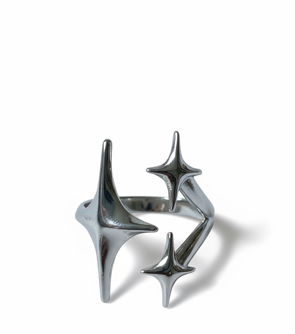 Bague - Spark argenté