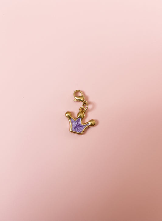 Charms - couronne Violette