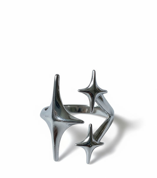 Bague - Spark argenté