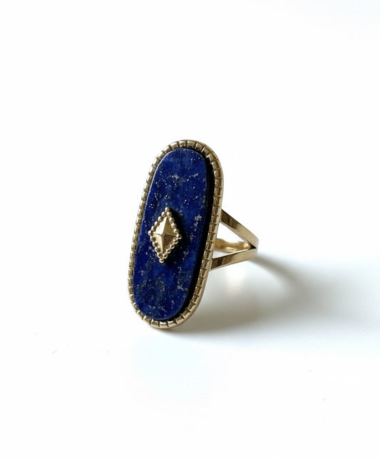 Bague - Royale bleu