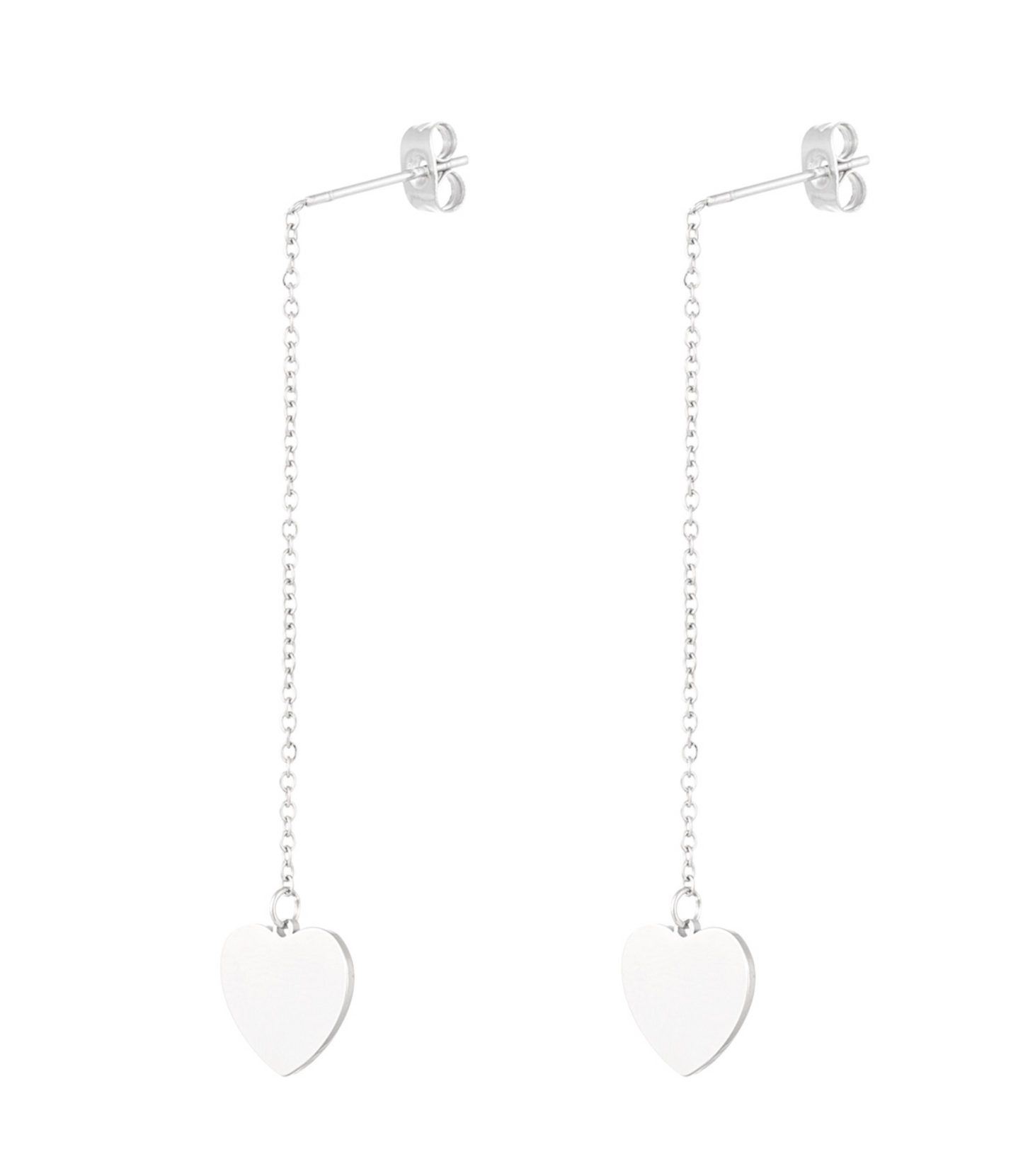 BOUCLE CHAÎNE CŒUR