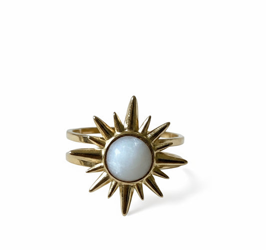 Bague - Stars Blanc
